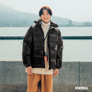 STAYREAL LIFE立領寬鬆羽絨外套