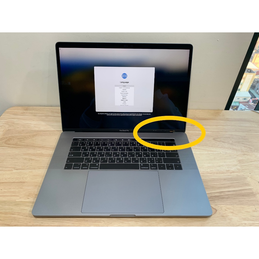 台中 2019年 MacBook Pro 15吋 i7 (2.6) 16G 256G 灰色 沒有盒裝 311次