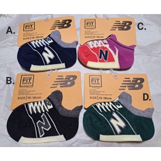 【WOWGACHA 】New Balance kids 嬰幼兒 舒適短船襪造型 13-19cm