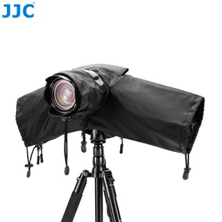 JJC RC-S Camera Rain Cover 戶外防水 雨衣 可穿肩帶掛脖 相容三腳架 帶透明窗取景 雨罩 黑