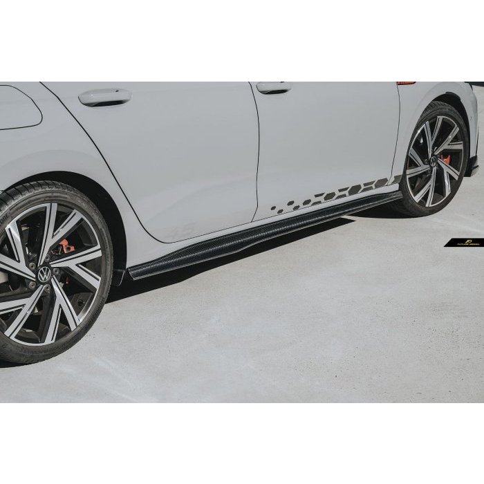 【Future_Design】福斯 Volkswagen GOLF 8 GTI FD 品牌 碳纖維 卡夢 側裙 定風翼