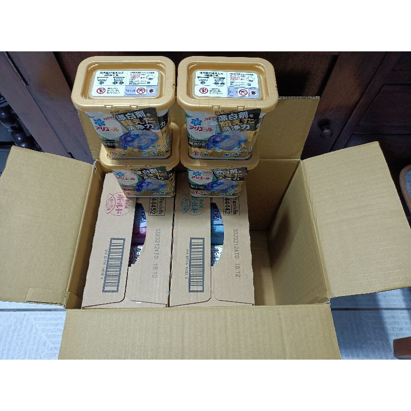 ［限sss5240下單］ 日本寶僑P&amp;G洗衣球牡丹6盒桂花6盒金蓋4盒共16盒