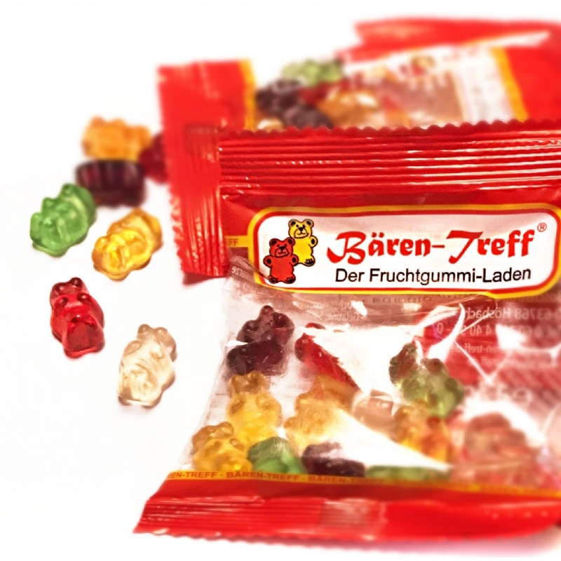 德國 Bären Treff 果汁軟糖迷你包 12g 小熊軟糖
