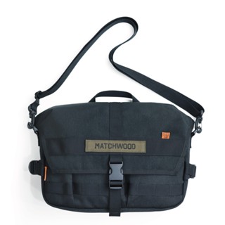 【Matchwood】Army Messenger Bag 郵差包 街頭潮流多功能側揹包 共兩色 SB-005