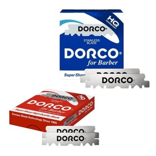 韓國 DORCO 不鏽鋼單刃刮鬍刀刀片 100片/盒 #半刀片