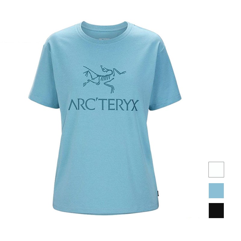 【Arcteryx 始祖鳥】女 LOGO 短袖休閒 Tee 三色X000005453-29611 棉T 柔軟 短袖上衣