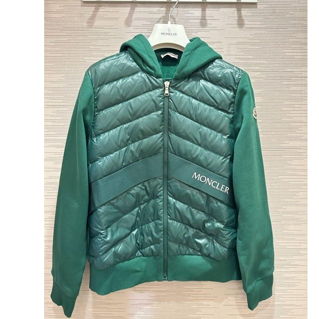 *漢森精品服飾* moncler 拼接 羽絨 外套 現貨 青年款=男XS 女S~M