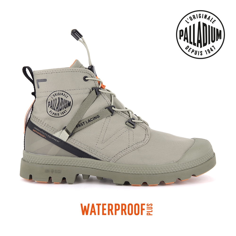 PALLADIUM PAMPA TRAVEL LITE+ WP+快穿輕量防水靴-中性-沙漠色