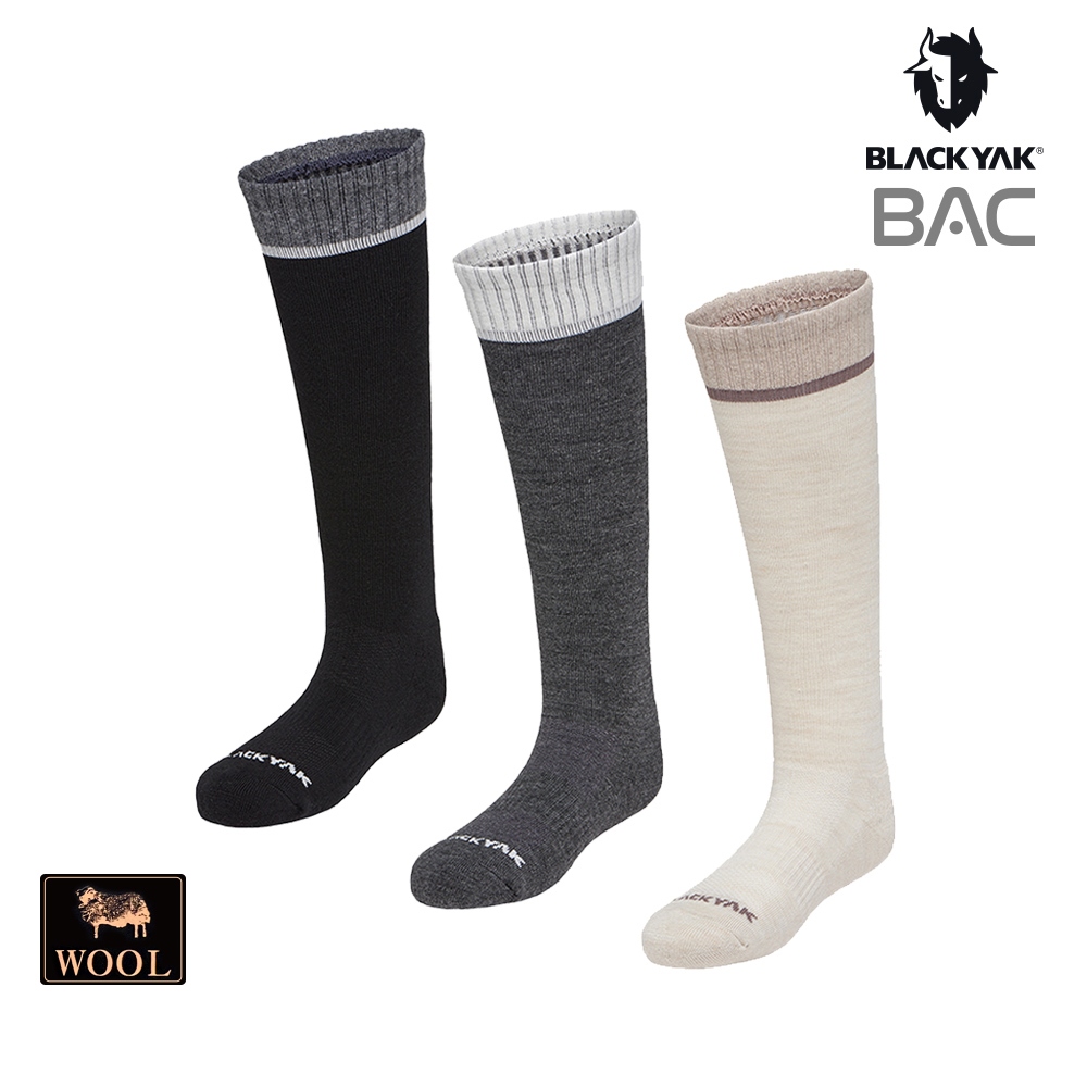 【BLACKYAK】女 羊毛及膝襪(3色)-及膝襪/羊毛保暖/登山健行襪|CB2WAC01 |2BYSCX3504