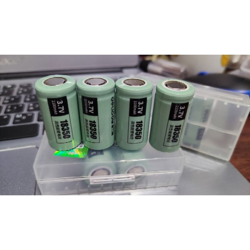 18350，鋰電池，1100mah，3.7v，現貨20顆