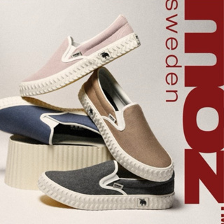 【男女款】moz瑞典駝鹿 奶泡感 超舒適懶人鞋(晨光藍、森永牛奶、碳灰、沙粉) MOZ-SHOD-002