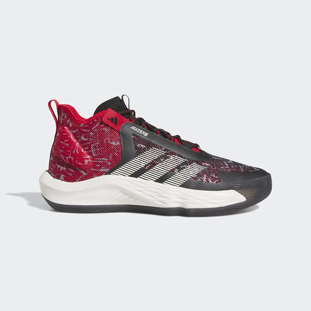 過季出清 (男)【愛迪達ADIDAS】ADIZERO SELECT藍球鞋 黑紅色 IF2164