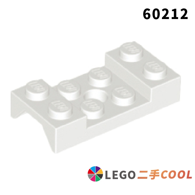 【COOLPON】正版樂高 LEGO【二手】擋泥板 2x4 帶拱形孔 60212 多色