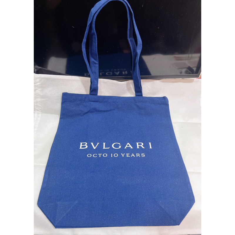 【🔥全新特價‼️】Bvlgari 寶格麗 VIP 專櫃滿額禮 購物袋 帆布袋 帆布包 環保袋 肩背包 包包 袋子 收納袋