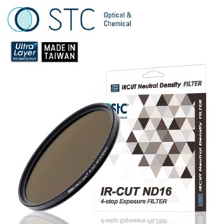 STC OPTIC IR-CUT ND16 (4-stop) Filter 零色偏減光鏡 ND16 減四檔 台灣製造