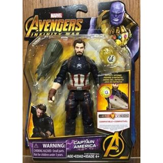 ☆勳寶玩具舖【現貨】漫威 MARVEL 復仇者聯盟 6吋人物組 & 無限寶石 美國隊長 CAPTAIN AMERICA
