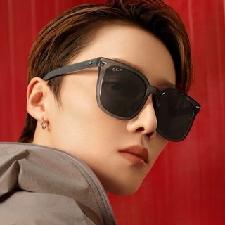 Ray Ban雷朋 RB4401D 659981透灰（偏光 版）太陽眼鏡小臉神器 韓星時尚必備款 墨鏡