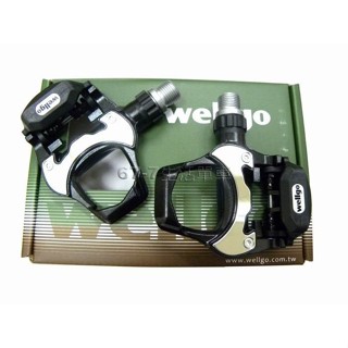 《67-7 生活單車》維格 Wellgo R251 附RC7 6度卡踏 超輕量 公路車踏板 培林卡踏 鋁合金腳踏板