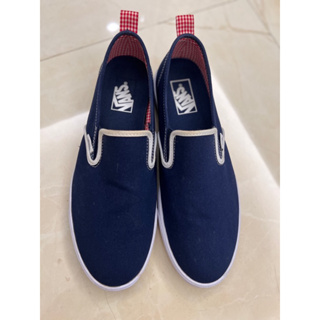 VANS 萬斯 SLIP-ON 懶人鞋 休閒鞋 藍色US9號