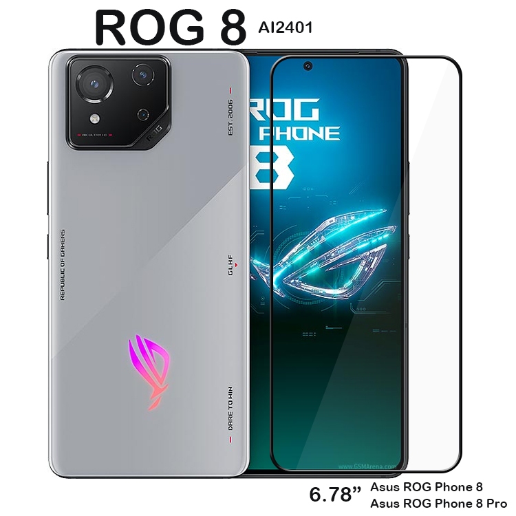 華碩 ASUS ROG Phone 8 AI2401 ROG8 螢幕保護貼/玻璃貼/鋼化膜/2.5D滿版鋼化玻璃貼