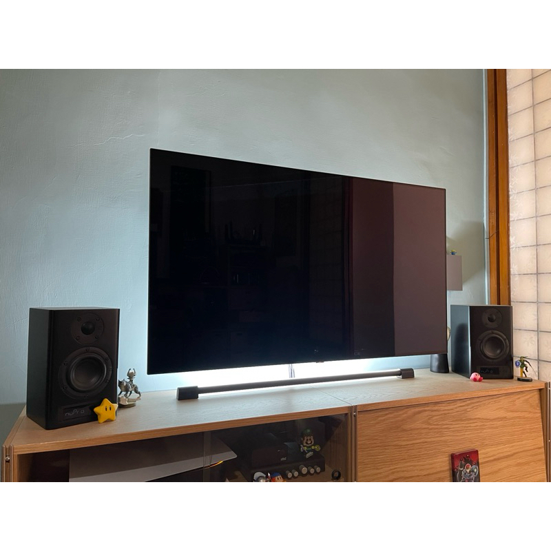 LG樂金 OLED48C1PSB外觀如新AI互聯網電視