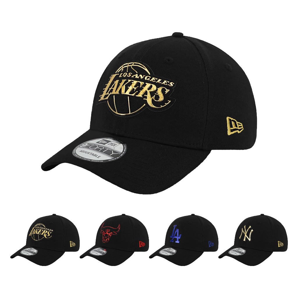 NEW ERA 9FORTY 940 FOIL LOGO 金屬箔按燙印 洋基 道奇 湖人 公牛 老帽 【TCC】