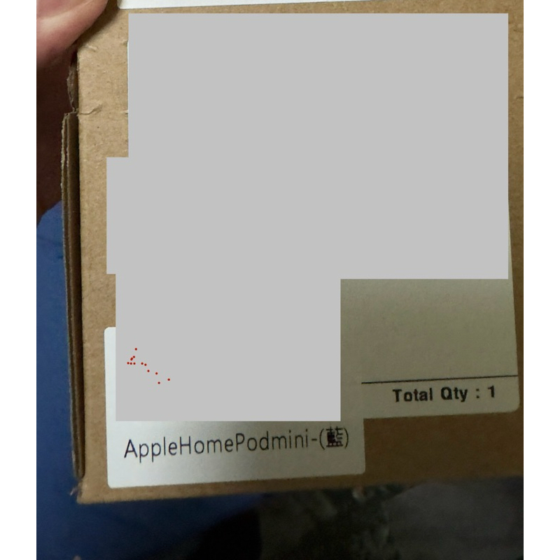 apple HomePod mini 藍色/全新未拆
