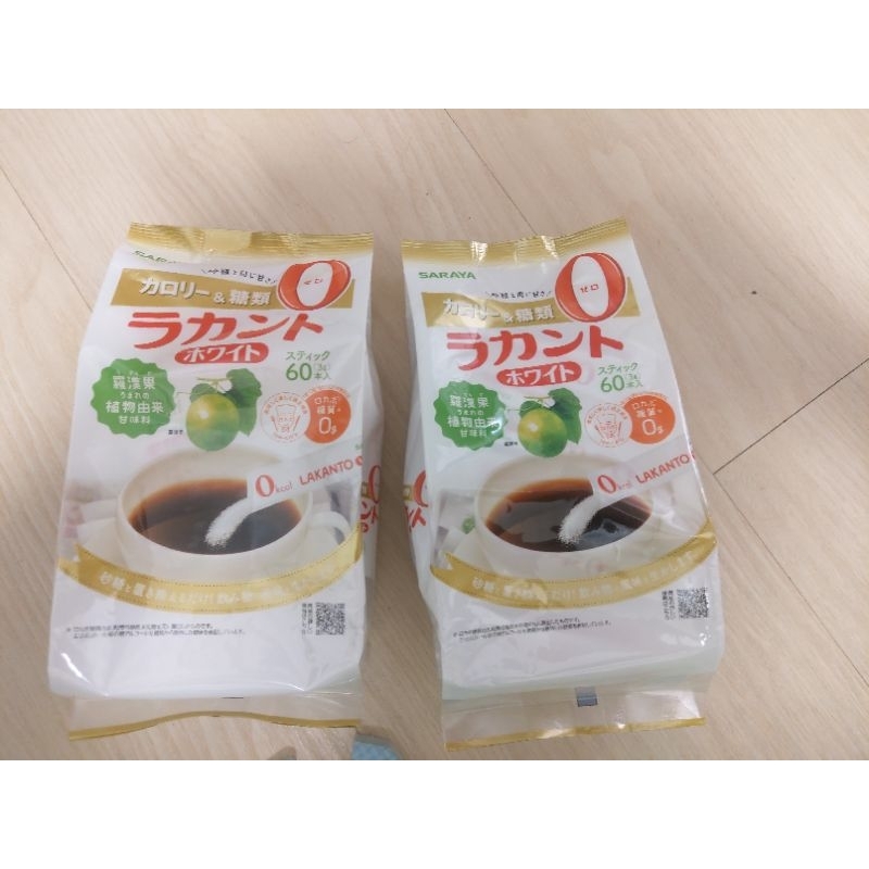 現貨（現貨 3g x 60包）日本製 SARAYA 羅漢果糖 天然甜味劑