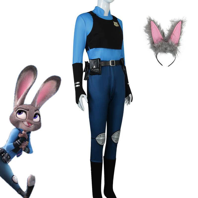 〖二手 〗動物方程式Zootopia Cosplay 朱迪兔警察套裝