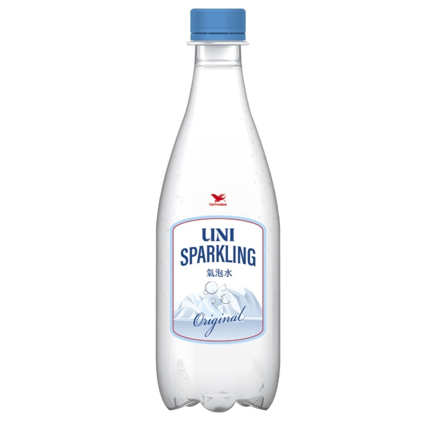 統一 UNI SPARKLING 原味 氣泡水 PET 500ml