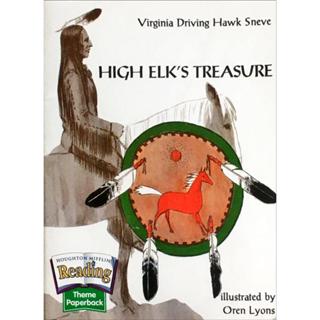 【本週出土二手書-平裝繪本】High Elk's Treasure Paperback (-_C04R-)