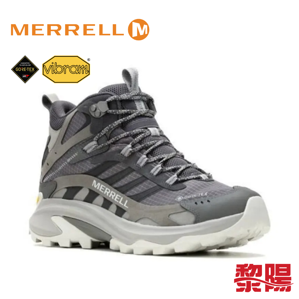 MERRELL 美國 MOAB SPEED 2 MID GORE-TEX 輕量戶外高筒靴 熔岩 男 33ML037503