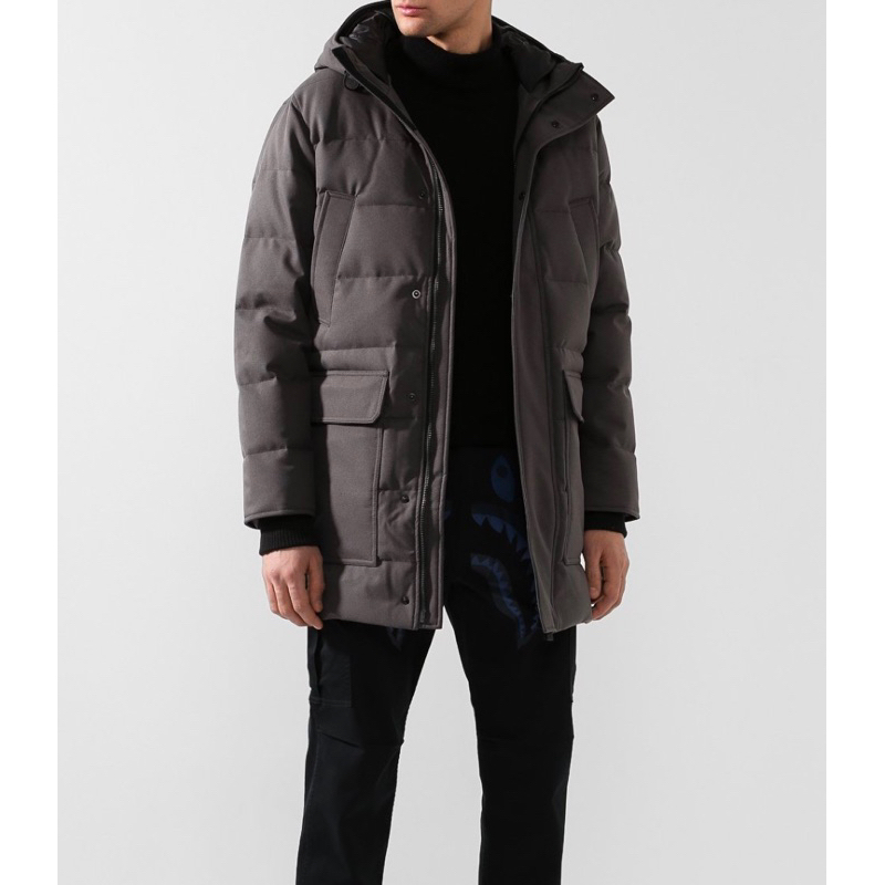 CANADA GOOSE Balmoral 黑標派克大衣 L號