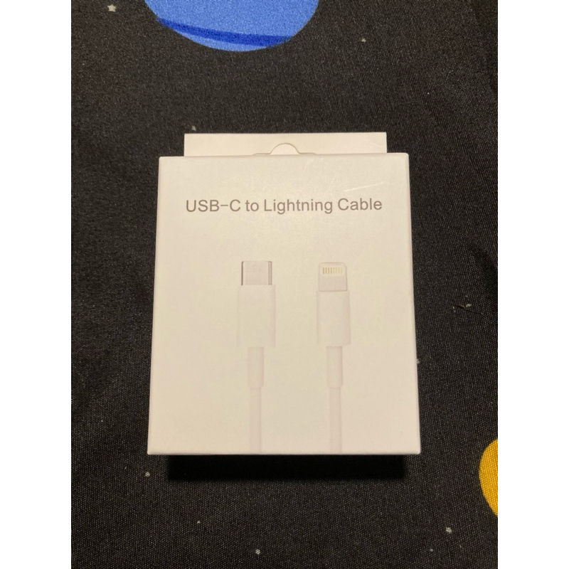 USB-C 對 Lightning 連接線、充電線、傳輸線 1米
