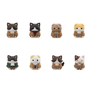 《$uper Toys》1月預購 MH 特典 MEGA CAT PROJECT 進擊的巨人 調查兵團集合喵 貓咪 公仔