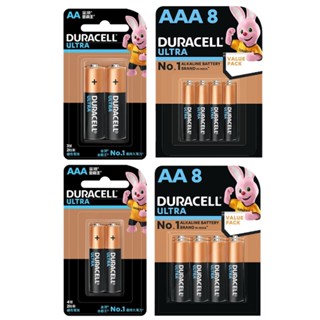 【盈億商行】DURACELL ULTRA 金頂超能量鹼性電池 3號AA 4號AAA 2入 8入 收縮膜 環保包裝