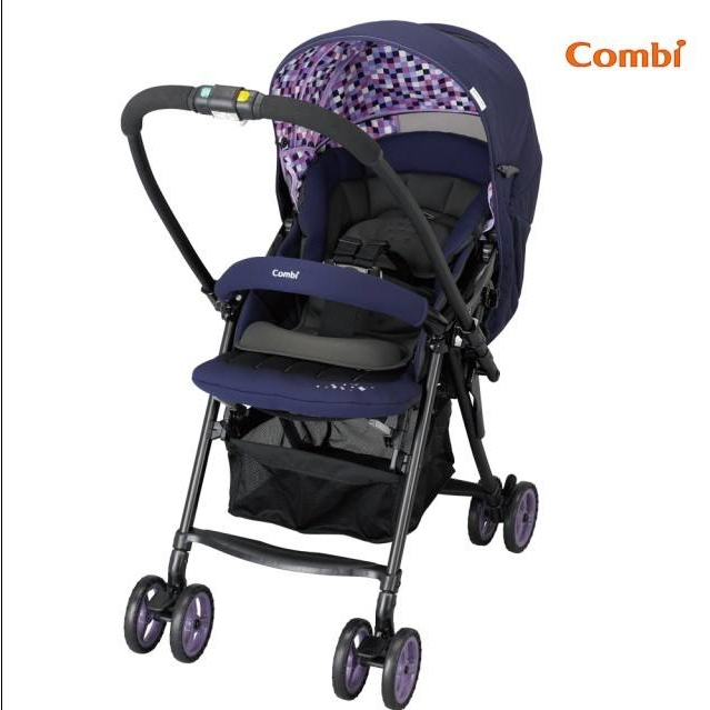 【二手】Combi Well Comfort EG嬰兒手推車 超輕量級-漾彩紫