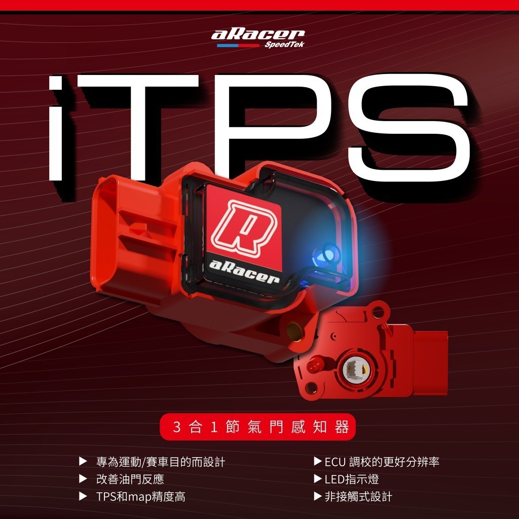 現貨免運 aRacer 艾銳斯 TPS Sensor感知器 三陽SYM DRG JETsr JETsl 曼巴 全新改版