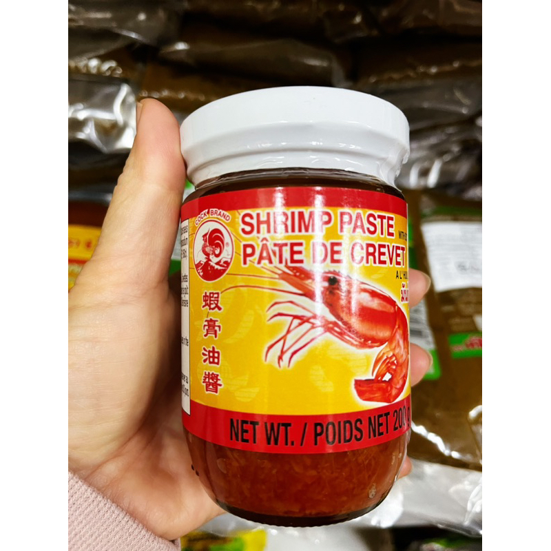 泰國🇹🇭Cock Shrimp Paste 火鍋湯底 蝦膏油醬 蝦醬米線 蝦醬空心菜 200g