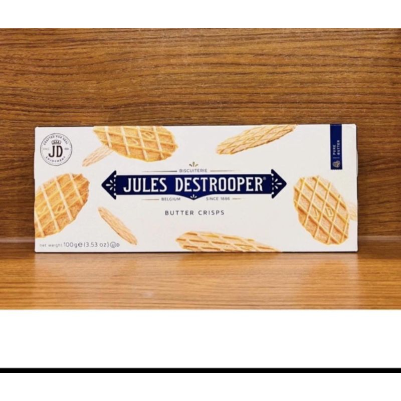 ✨現貨✨即期特價 Jules 茱莉詩比利時奶油薄餅100g 即期奶油薄脆餅即期特價JULES DESTROOPER茱莉絲