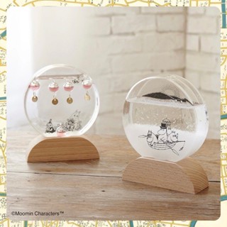 《小巴趴趴造》現貨有發票！日本～Fun Science 嚕嚕米 玻璃浮球溫度計/天氣瓶 MOOMIN