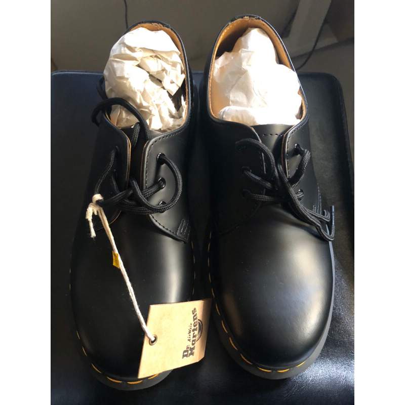 Dr.Martens 1461 / 3 eye/ black/smooth/ men 7/woman 8/ unisex