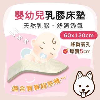 【就愛睏】嬰幼兒乳膠床墊 2.5/5公分 天然乳膠床 鄧祿普製程 透氣床墊 兒童睡墊 嬰兒睡墊 幼稚園睡墊 布套可拆洗