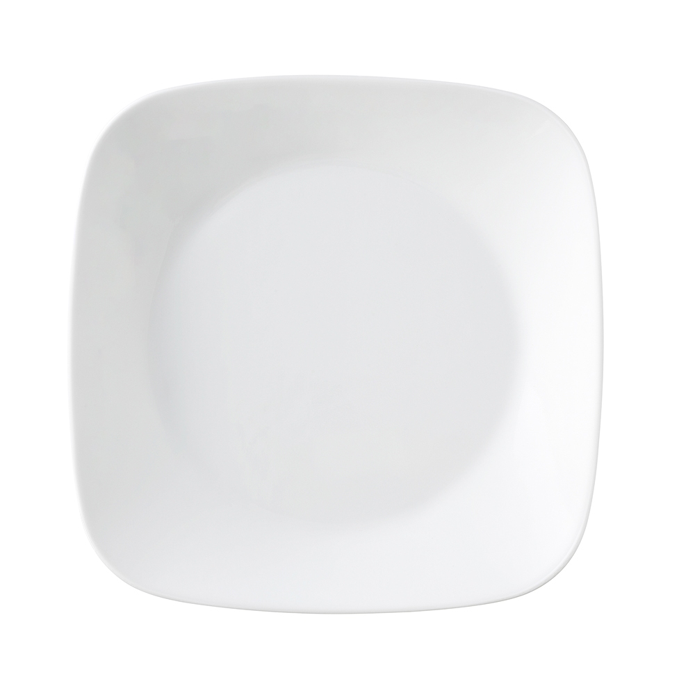 【康寧 Corelle】純白系列 方型8吋午餐盤