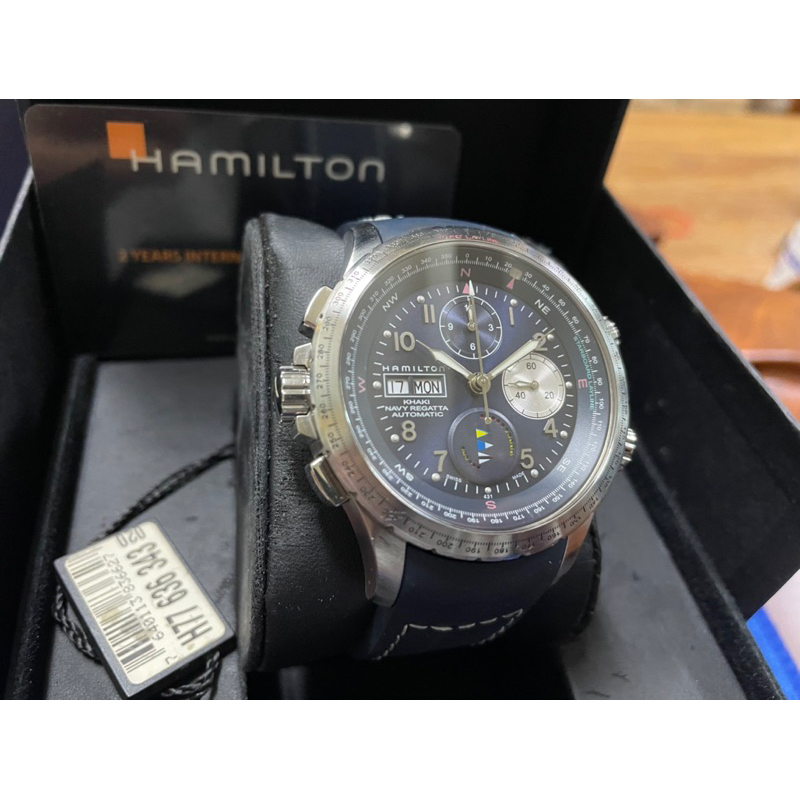 漢米爾頓 Hamilton Khaki Navy Regatta 卡其海軍帆船賽計時錶