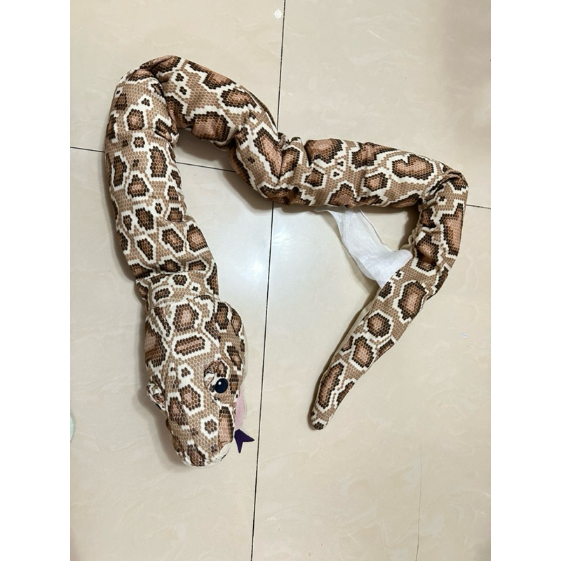 二手布娃娃 蛇手偶 代購 IKEA 緬甸蟒 蛇娃娃 填充娃娃 蛇 玩具蛇 大蛇 蛇圍巾