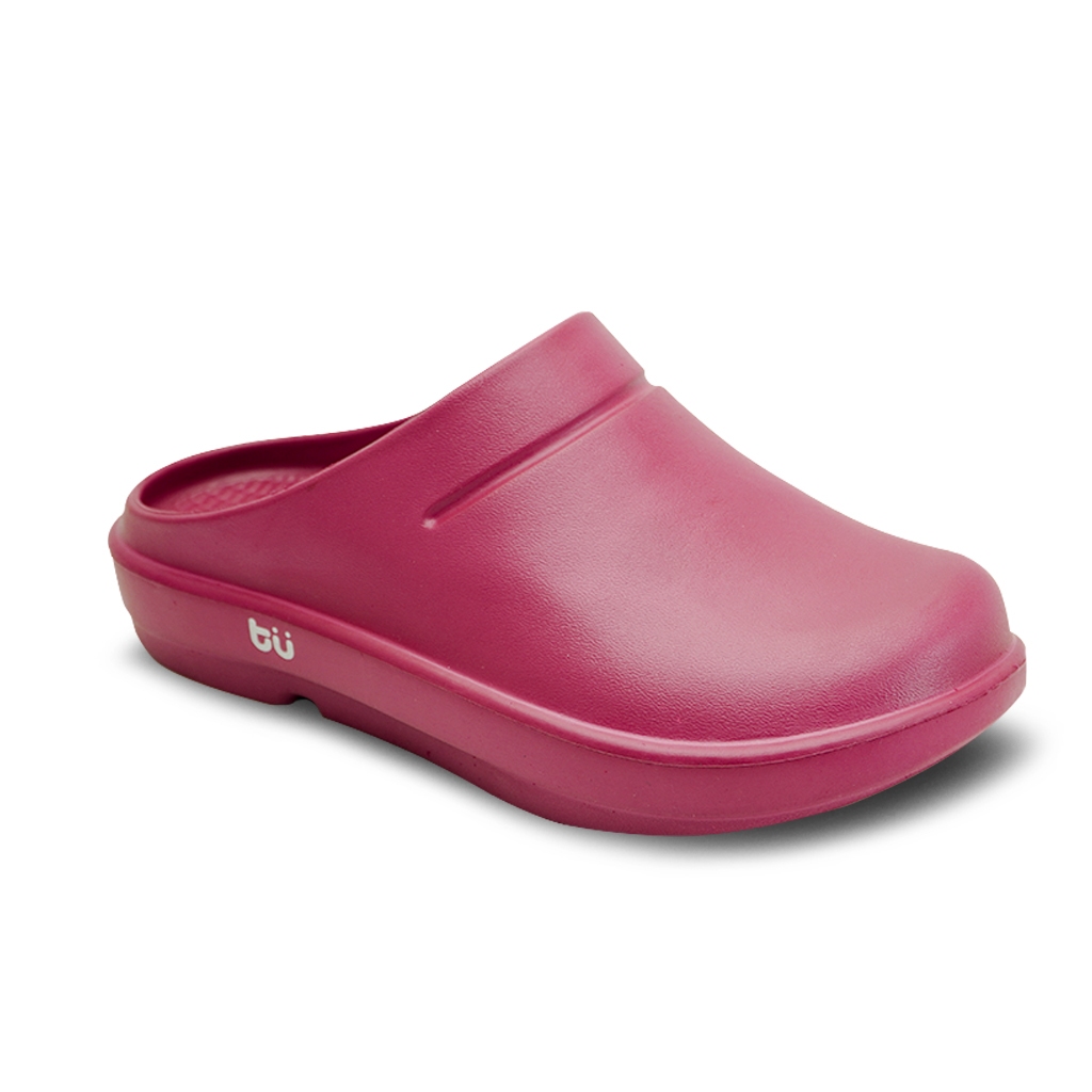 鞋鞋俱樂部 牛頭牌NewBuffalo土豆星鞋三代前包拖鞋 999-213239 紫紅色
