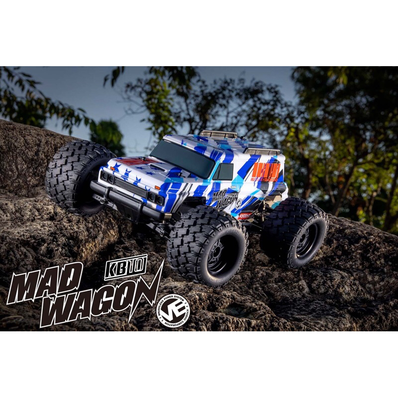 創億RC KYOSHO 京商 34701T2 1/10 EP 4WD KB10W MAD WAGON VE