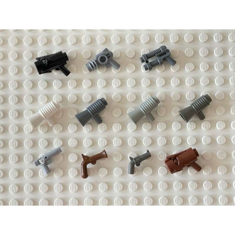 LEGO樂高 短槍 手電筒 槍 武器 射擊 火把（不定時更新相關商品）