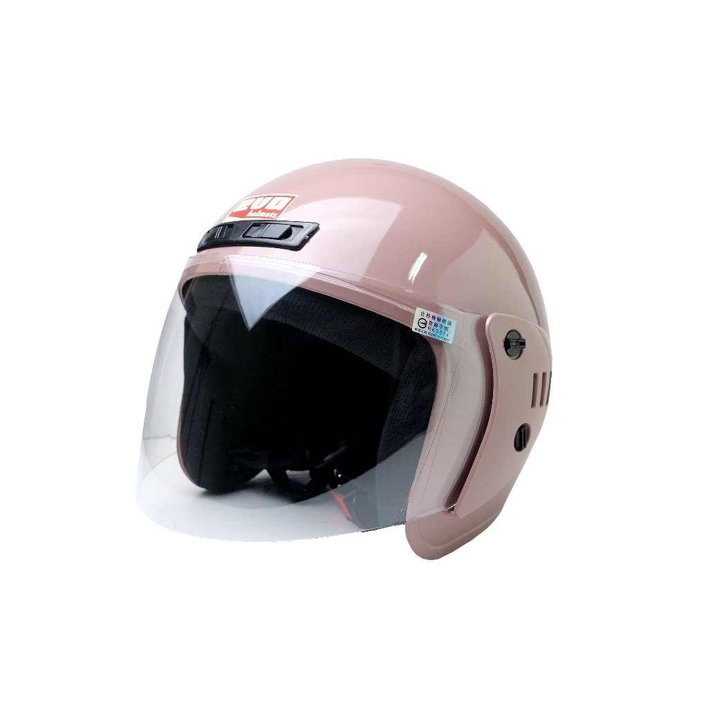 安全帽   機車安全帽  附鏡片 半罩式安全帽 合格認證 台灣製造/CA302